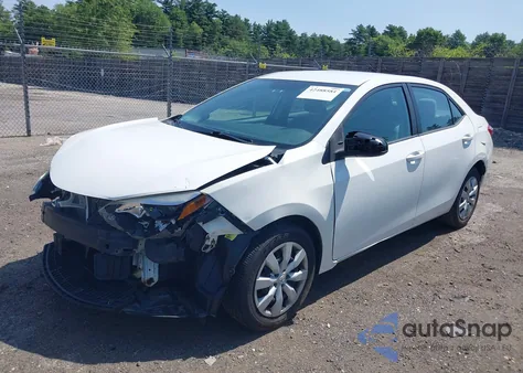 2014 Toyota Corolla Le from USA, damaged, VIN 2T1BURHE2EC026842